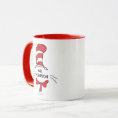 Mug Dr. Seuss | Chat dans le Chapeau Nom de l'enseigna (Devant gauche)