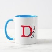 Mug Dr. Seuss Chat dans le Chapeau Parapluie Marche Mo (Gauche)