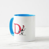 Mug Dr. Seuss Chat dans le Chapeau Parapluie Marche Mo (Devant gauche)