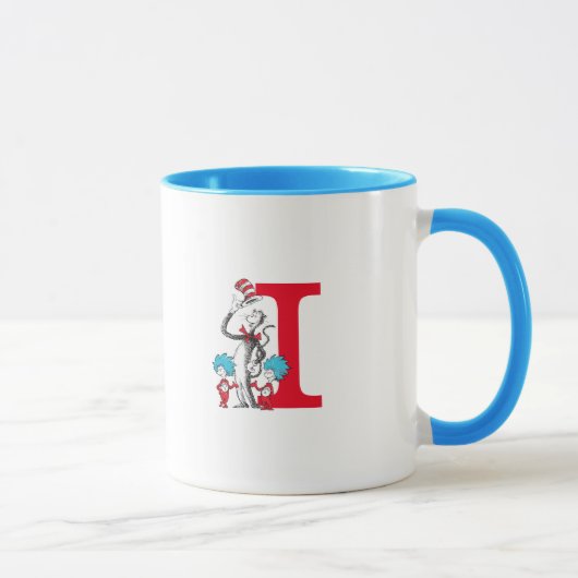 Mug Dr. Seuss Chat dans le Chapeau, Thing One Monogram (Droite)