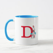 Mug Dr Seuss Chat dans le Chapeau, Thing One Monogramm (Gauche)