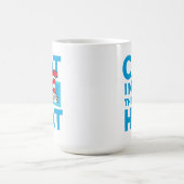 Mug Dr Seuss | Chat dans le logo du Casquette (Centre)