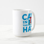 Mug Dr Seuss | Chat dans le logo du Casquette (Devant droit)