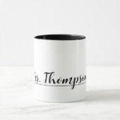 Mug Dr Seuss | Chat dans l'icône du Casquette Nom pers (Centre)