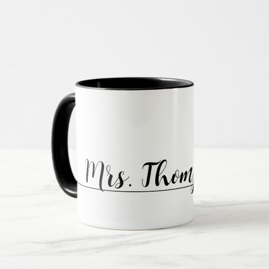 Mug Dr Seuss | Chat dans l'icône du Casquette Nom pers (Devant gauche)