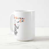 Mug Dr Seuss | Chat d'Halloween en Casquette (Devant gauche)