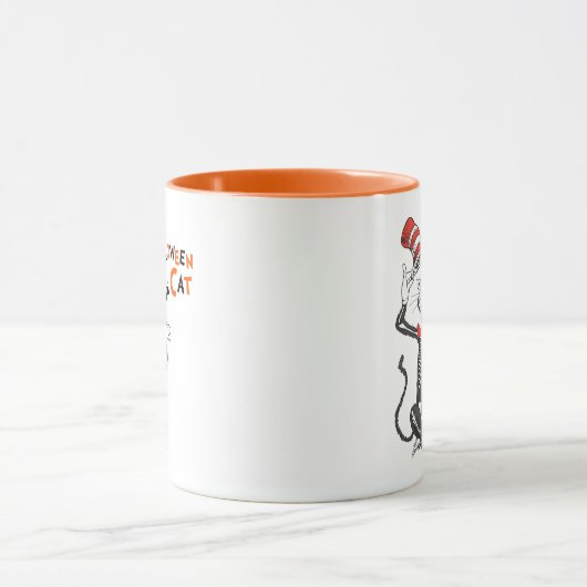 Mug Dr Seuss | Chat d'Halloween en Casquette (Centre)
