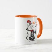 Mug Dr Seuss | Chat d'Halloween en Casquette (Devant droit)