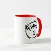 Mug Dr Seuss | Chose Une Chose Deux - Chose Une (Devant droit)