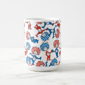 Mug Dr Seuss | Chose Une Chose Deux Motifs du drapeau (Centre)