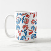 Mug Dr Seuss | Chose Une Chose Deux Motifs du drapeau (Gauche)