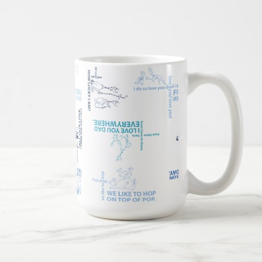 Mug Dr. Seuss | Citation de la fête des pères (Droite)