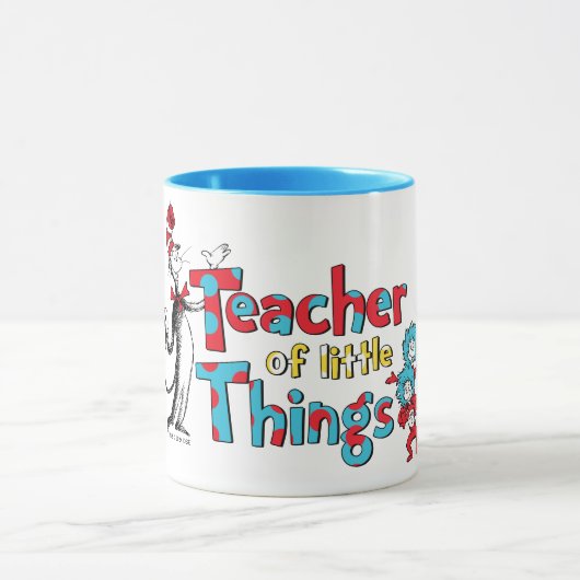 Mug Dr. Seuss | Enseignant de petites choses (Centre)