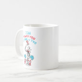 Mug Dr. Seuss | Enseignant Je peux vous enseigner une (Devant gauche)