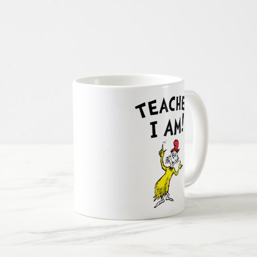 Mug Dr Seuss | Enseignant Je Suis ! (Devant droit)