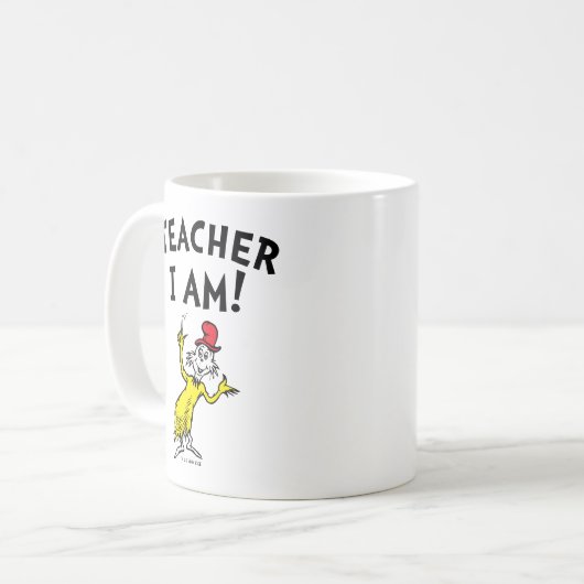 Mug Dr Seuss | Enseignant Je Suis ! (Devant gauche)