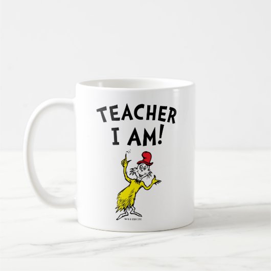 Mug Dr Seuss | Enseignant Je Suis ! (Gauche)