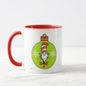 Mug Dr Seuss | Grinch | Chat dans l'ornement Casquette (Gauche)