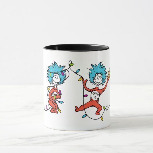 Mug Dr. Seuss | Grinch | Chose Une Chose Deux Danse (Centre)