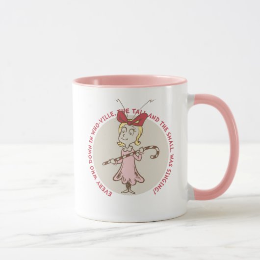Mug Dr Seuss | Grinch | Cindy-Lou Qui - Mignonne Quot (Droite)