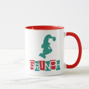 Mug Dr Seuss   Grinch - Rouge et Vert