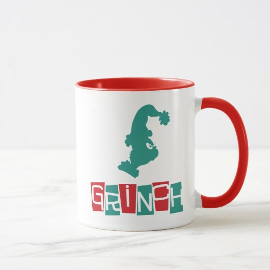 Mug Dr Seuss | Grinch - Rouge et Vert (Droite)