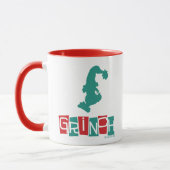 Mug Dr Seuss | Grinch - Rouge et Vert (Gauche)