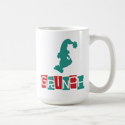 Mug Dr. Seuss | Grinch - Rouge & Vert (Droite)