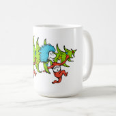 Mug Dr. Seuss | Grinch | Thing One et Thing Two Noël (Devant droit)