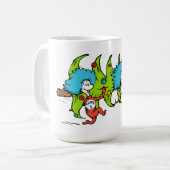 Mug Dr. Seuss | Grinch | Thing One et Thing Two Noël (Devant gauche)