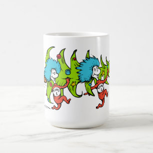Mug Dr. Seuss Grinch Thing One et Thing Two Noël