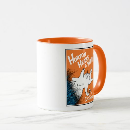 Mug Dr Seuss | Horton Entend un qui livre (Devant droit)