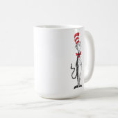 Mug Dr. Seuss I Chat dans le Casquette debout haut (Devant droit)