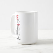 Mug Dr. Seuss I Chat dans le Casquette debout haut (Devant gauche)