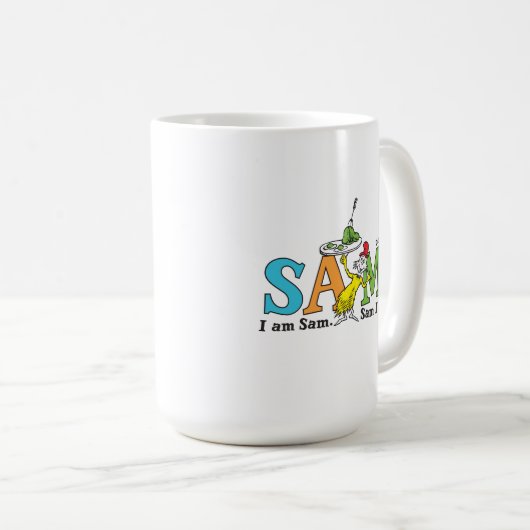 Mug Dr Seuss | Je Suis Sam. Je Suis Sam. (Devant droit)