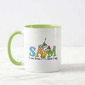 Mug Dr. Seuss | Je suis Sam. Sam je suis. (Gauche)