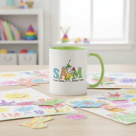 Mug Dr. Seuss | Je suis Sam. Sam je suis.