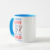 Mug Dr Seuss | Je T'Aime Papa Tant Que Tu Vois (Devant gauche)