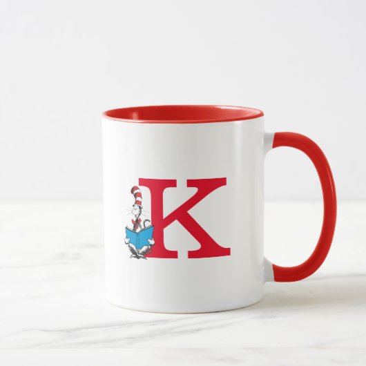 Mug Dr. Seuss Le Chat dans le Chapeau - Monogramme de  (Droite)