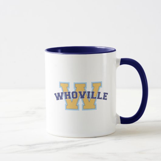 Mug Dr Seuss | Logo sportif Who-ville (Droite)
