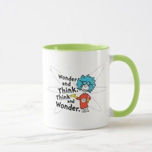 Mug Dr Seuss   Merveilleuse et réfléchis. Pensez et ét