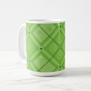 Mug Dr. Seuss Motif carreaux de la Saint-Patrick