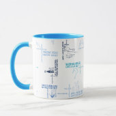Mug Dr Seuss | Motif de devis Fête des pères (Gauche)
