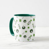Mug Dr. Seuss | Motif Trèfle Chat Chapeauté (Devant gauche)