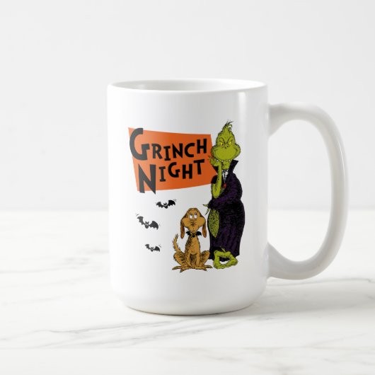 Mug Dr. Seuss | Nuit de Grinch Halloween Graphique (Droite)