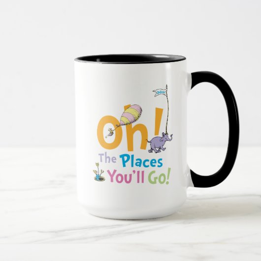 Mug Dr Seuss | Oh, les endroits où vous irez ! (Droite)