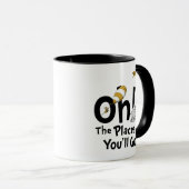 Mug Dr. Seuss | Oh, les endroits que vous irez ! Rétro (Devant droit)