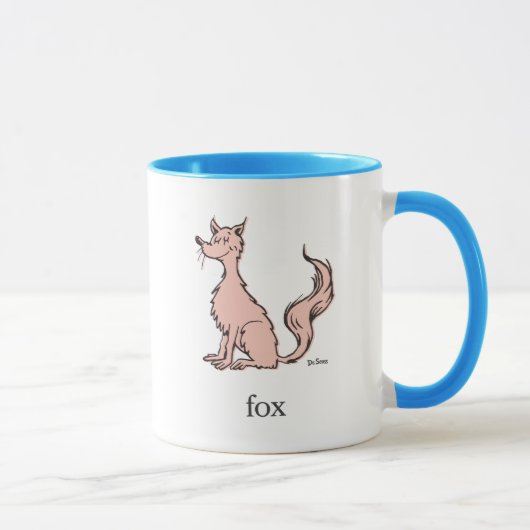 Mug Dr. Seuss | Renard Rose (Droite)