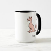 Mug Dr. Seuss | Renard Rose (Devant droit)