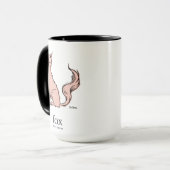 Mug Dr. Seuss | Renard Rose (Devant gauche)
